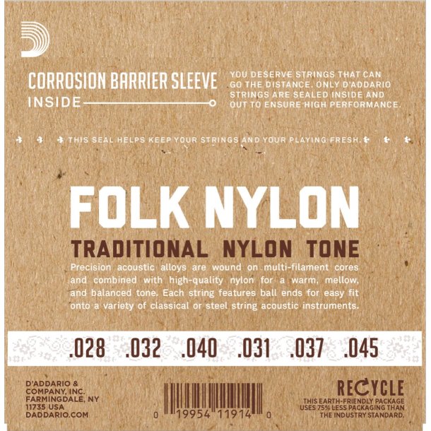 D'Addario EJ32C, Silverplated wound/Clear m.kula